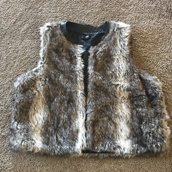 Mossimo Supply Co. Jackets & Blazers - Faux fur vest